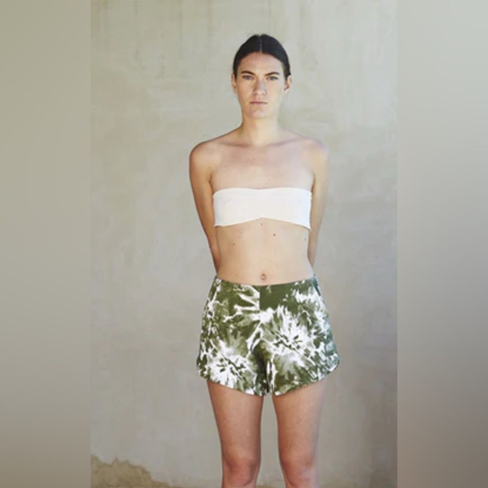 Pausania OSLOB  Green Shorts size 38 made in France